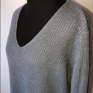 🛍️ New Faded Glory Metallic Oversized Sweater